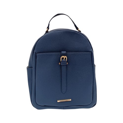 Back pack navy con textura