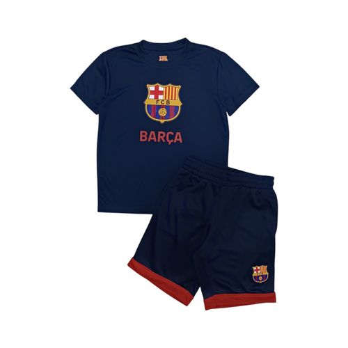 Conjunto azul estampado FC Barcelona