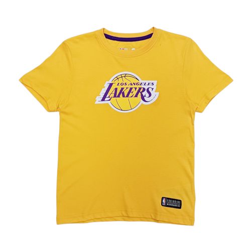 Camiseta amarilla estampada NBA