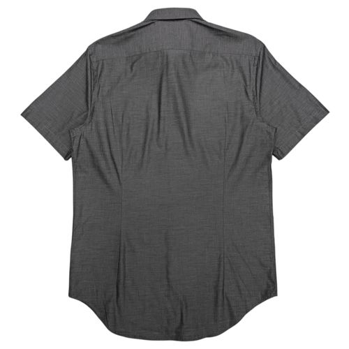 Camisa casual gris sólido