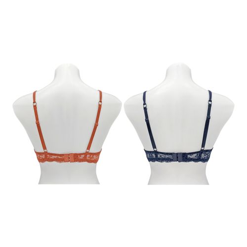 Set 2 brasier estampado bicolor