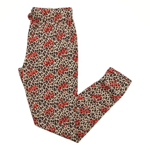 Pantalón de pijama leopardo multicolor