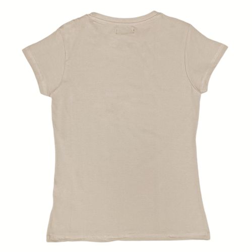 Camiseta beige estampada de Paris