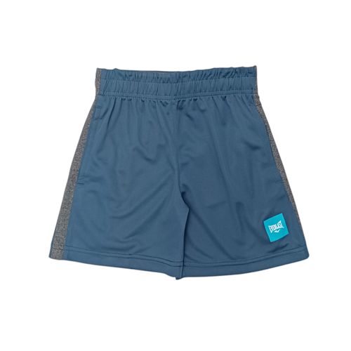 Short deportivo azul sólido