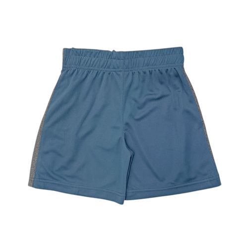 Short deportivo azul sólido