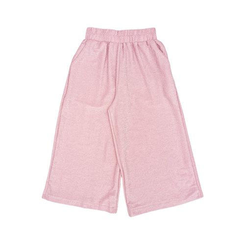 Pantalón rosa con textura