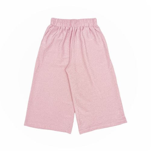 Pantalón rosa con textura