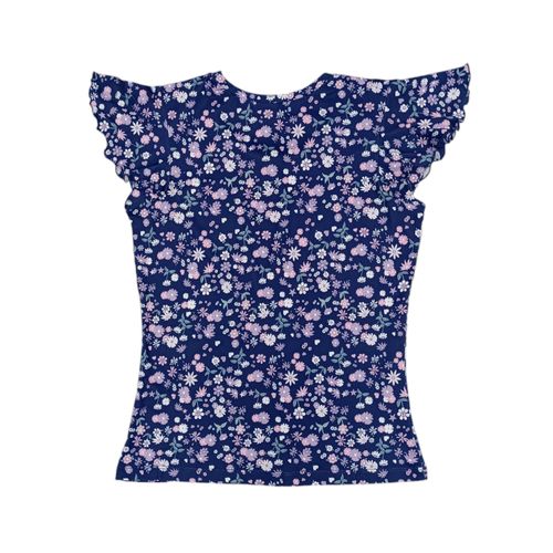 Camiseta navy estampada