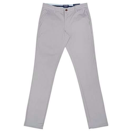 Pantalón gris sólido