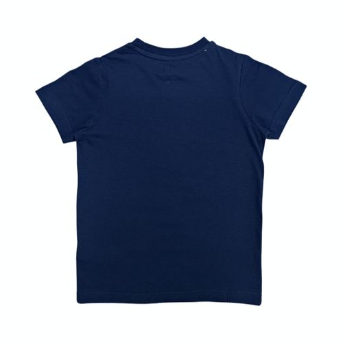 Camiseta navy estampada