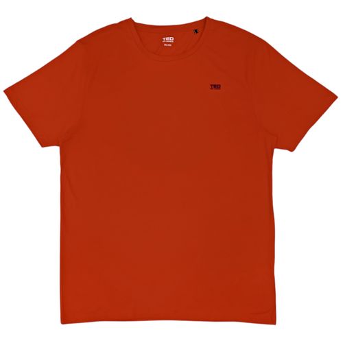 Camiseta roja sólida