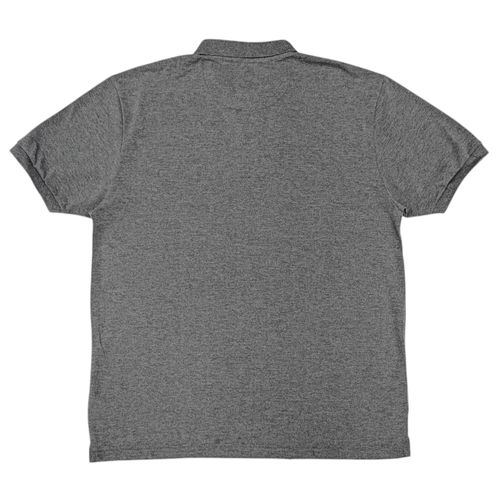 Camisa tipo polo gris sólida