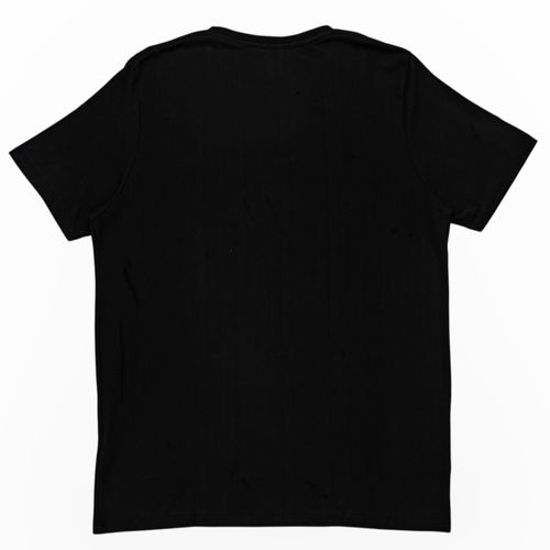 Camiseta estampada negra