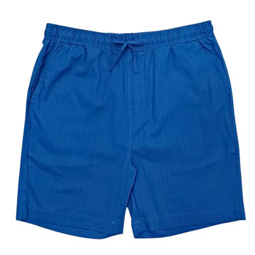 Short azul sólido