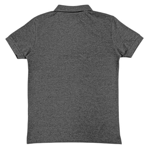 Camisa tipo polo gris sólido