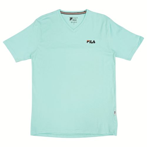 Camiseta aqua sólida