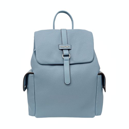 Backpack celeste con textura