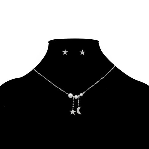 Set de collar y aretes de estrella