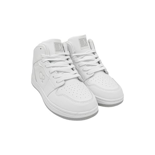 Sneakers blancos con textura