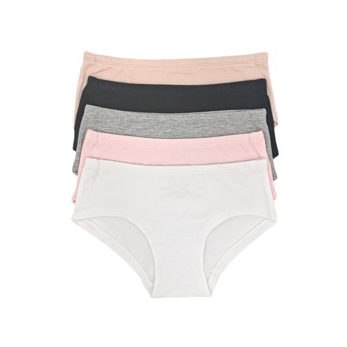 Panties hípster sólidos multicolor