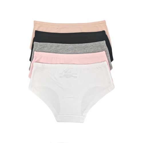 Panties hípster sólidos multicolor