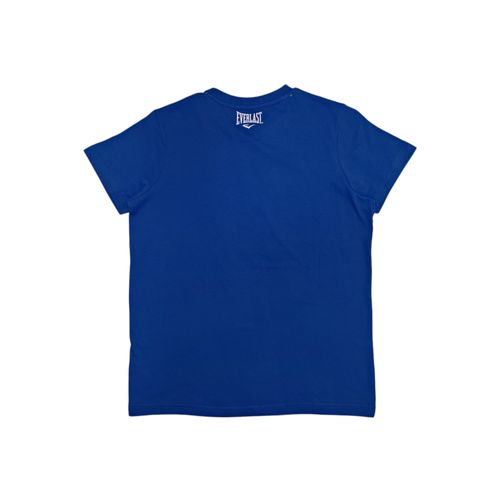 Camiseta estampada azul