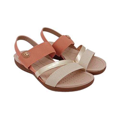 Sandalias casuales multicolor con textura