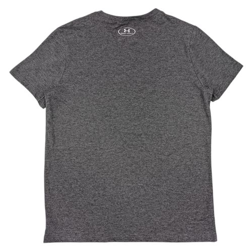 Camiseta deportiva gris estampada