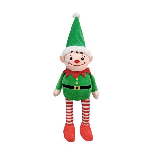 Figura duende navideño verde