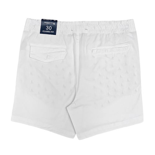 Short blanco sólido