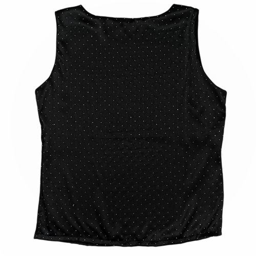 Blusa negra de brillos