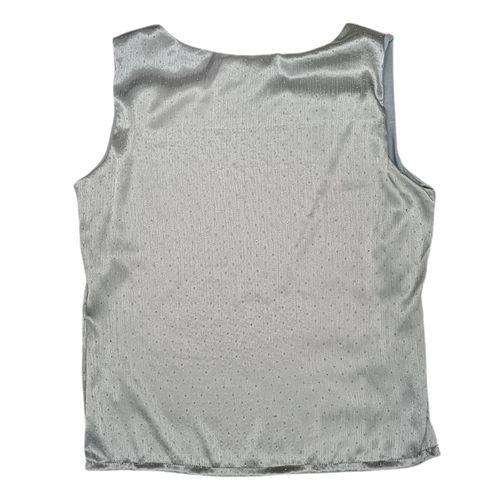 Blusa gris de brillos