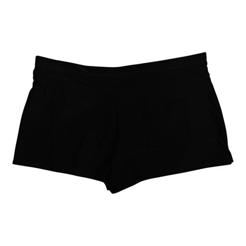 Short deportivo negro sólido