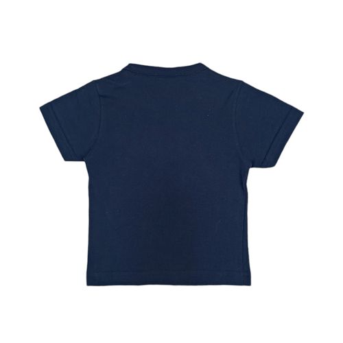 Camiseta azul con textura