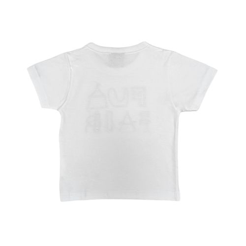 Camiseta blanca con textura