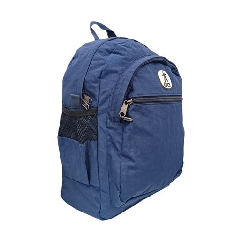 Mochila sólida azul