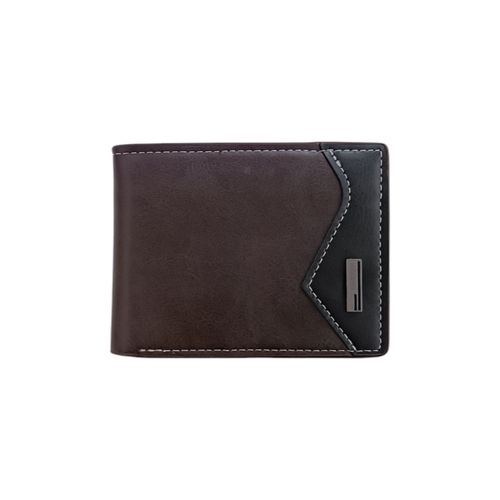 Billetera bifold negra