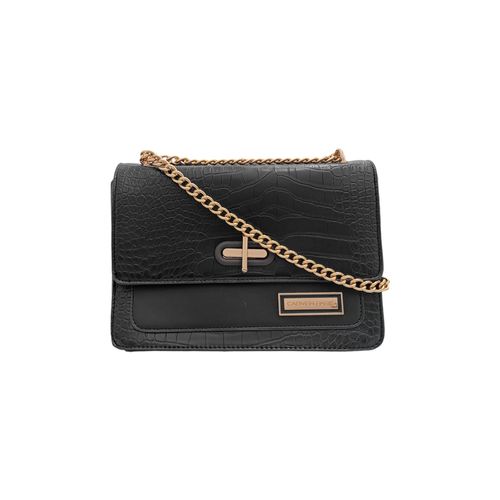 Crossbody negra sólida