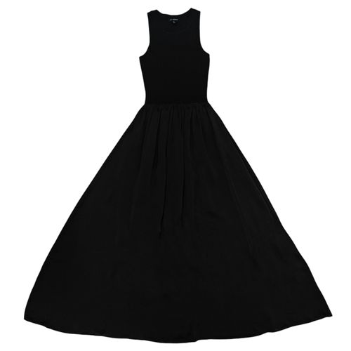 Vestido negro sólido