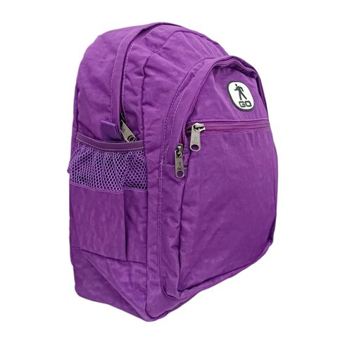 Mochila morada sólida