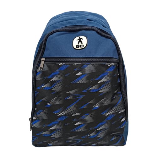 Mochila estampada azul