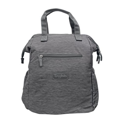 Pañalera sólida gris