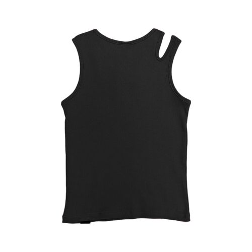 Blusa negra sólida