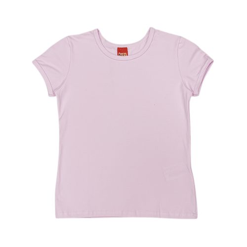 Camiseta rosa sólida