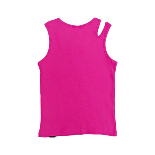 Blusa sólida fucsia