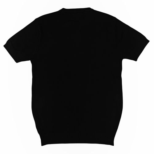 Camiseta negra sólida