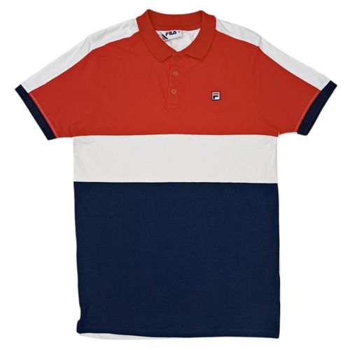 Camisa tipo polo colorblocking