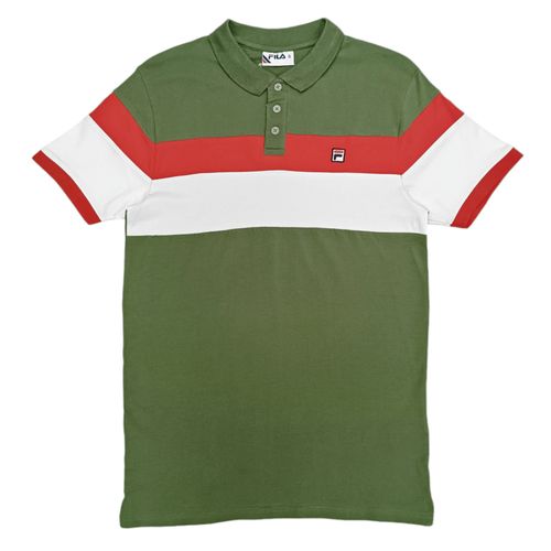 Camisa multicolor tipo polo