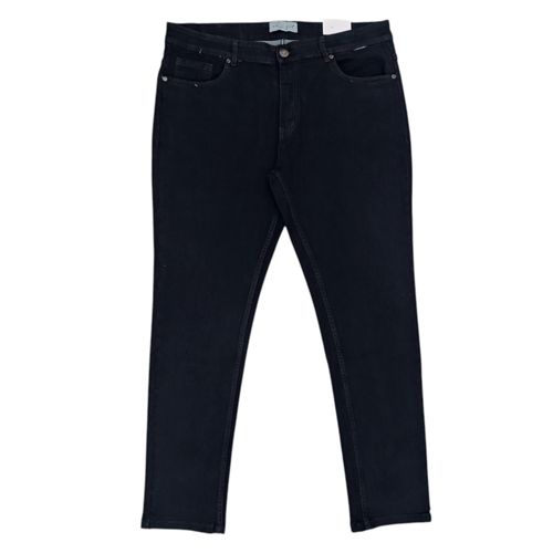 Slim jeans navy sólido