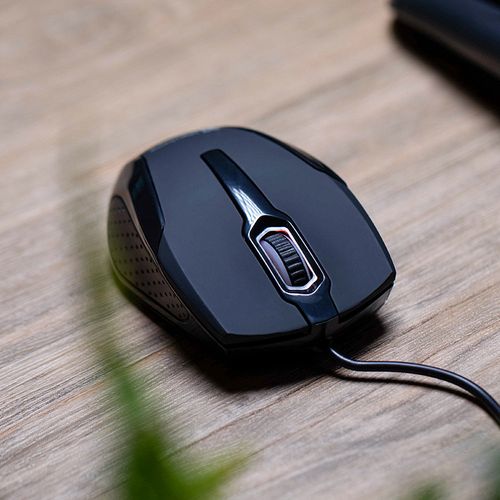 Mouse klip xtreme KMO-120BK